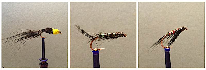 fly selection for fishing Stocks Reservoir for rainbow trout