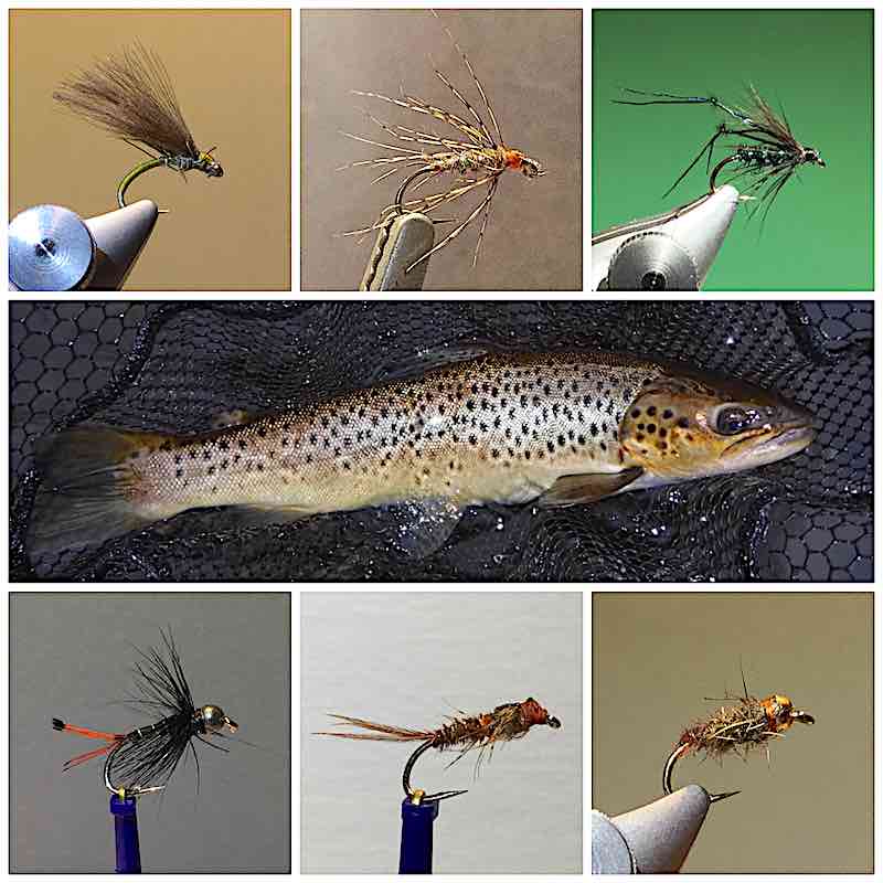6 successful trout flies for April