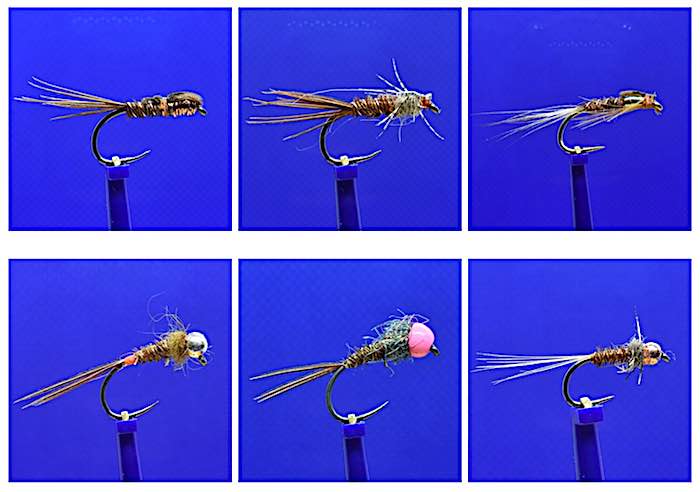 for Trout and Grayling 10/12 8 Pack of Red Hothead Pheasant Tail Fishing Flies 