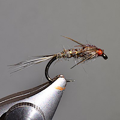 12 Flies BH Hares Ear Nymph/Wet Fly - Soft Hackle - Fly Fishing on Mustad  Hooks