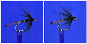 Black Pennell fly patterns