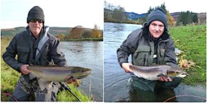 Fishing on the river Tweed