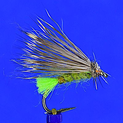 4 Great Elk Hair Caddis dry flies for trout and grayling